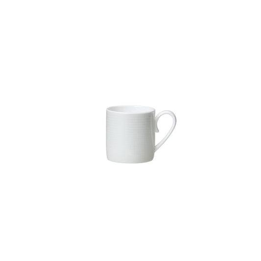 William Edwards Spiro Bone China White Coffee Can 6cm 10cl Pack of 12