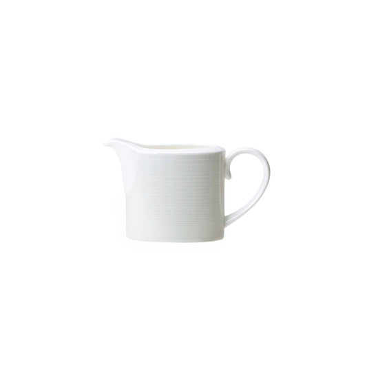 William Edwards Spiro Bone China White Milk Jug 9cm 22cl Pack of 12