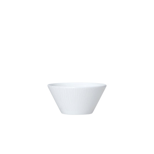 William Edwards Flame Bone China White Round Bowl 8cm Pack of 12