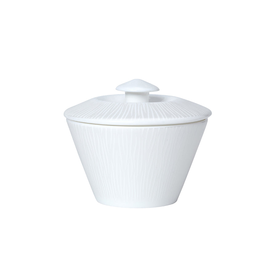 William Edwards Flame Bone China White Round Sugar Bowl 8.5cm 20cl 7oz Pack of 12