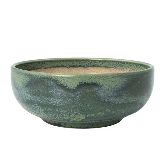 Steelite Aurora Vitrified Porcelain Round Revolution Jade Bowl 15.5cm Pack of 12