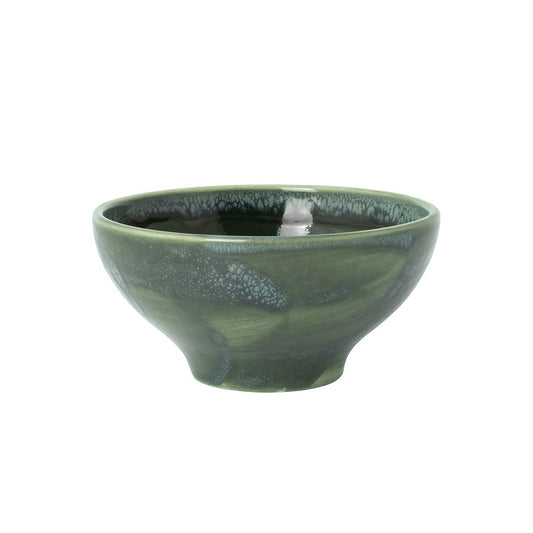 Steelite Aurora Vitrified Porcelain Vesuvius Burnt Emerald Round Tulip Bowl 10cm Pack of 12