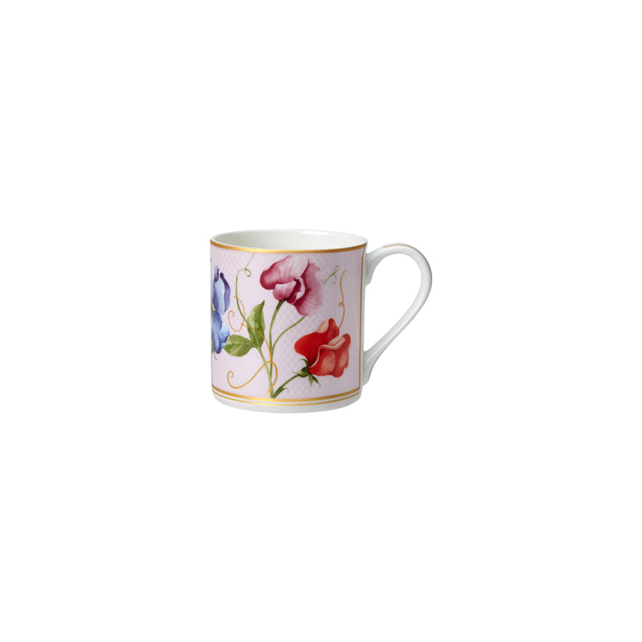 William Edwards Trellis Bone China White Round Mug 35cl Pack of 12