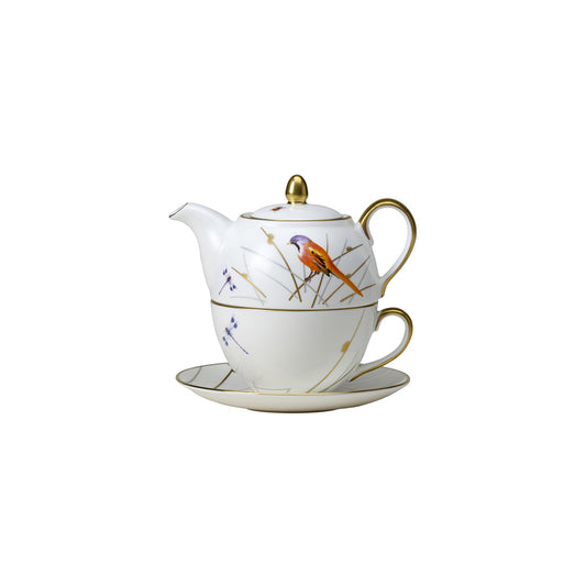 William Edwards Reed Bone China White Tea for One Set Pack of 6