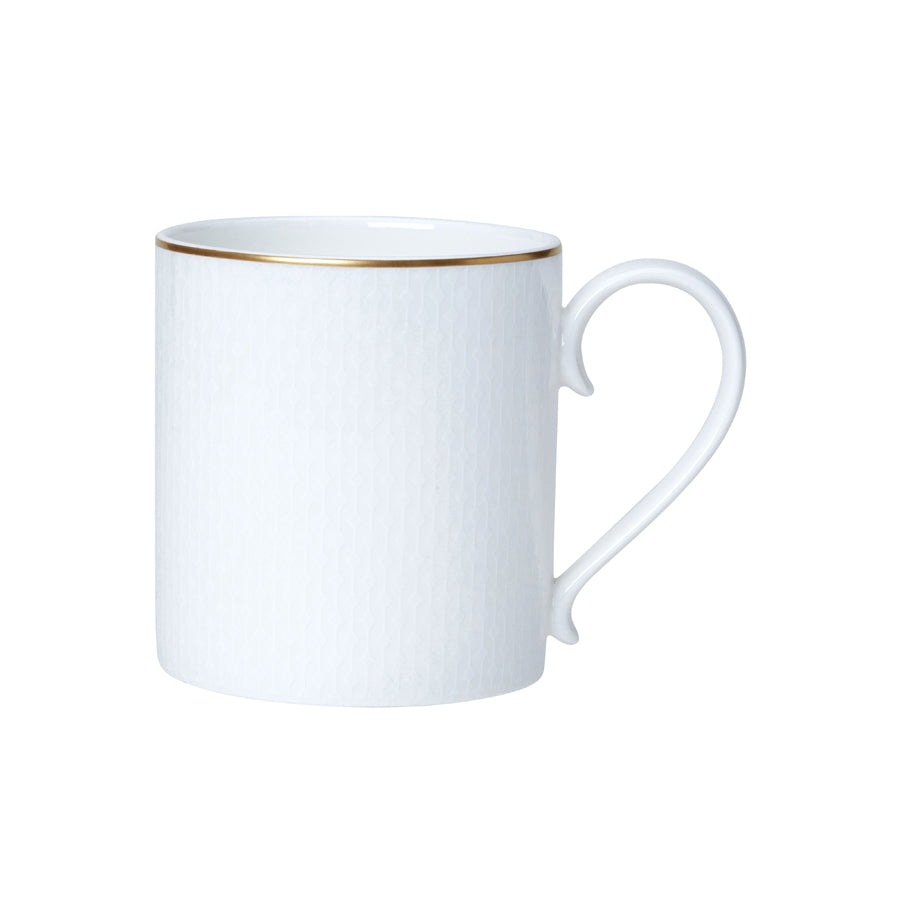 William Edwards Diamond Bone China White Mug 35cl Pack of 12