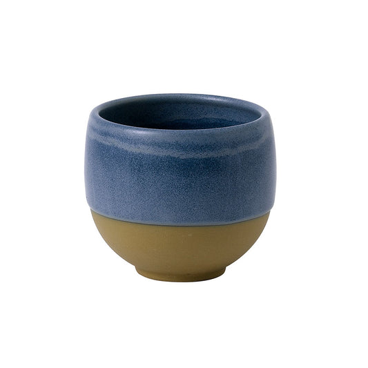 Churchil Emerge Vitrified Porcelain Oslo Blue Round Chip Mug 8.6x7.7cm 31.2cl 11oz Pack of 12