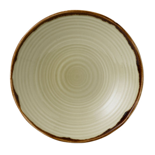 Dudson Harvest Vitrified Porcelain Linen Organic Round Coupe Bowl 27.9cm 135cl 47.5oz Pack of 12