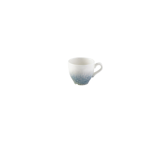 Churchill Studio Prints Raku Vitrified Porcelain Topaz Blue Espresso Cup 10cl 3.5oz Pack of 12