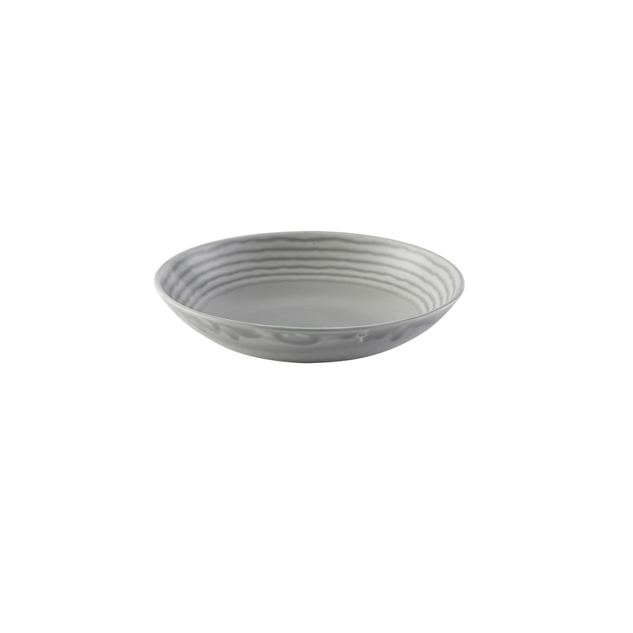 Dudson Harvest Norse Vitrified Porcelain Grey Round Coupe Bowl 24.8cm 113.6cl 40oz Pack of 12