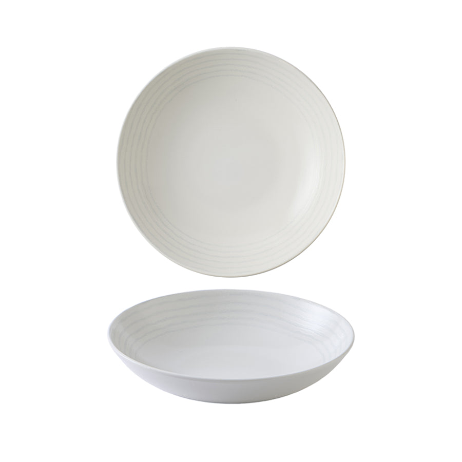 Dudson Harvest Vitrified Porcelain Norse White Round Coupe Bowl 24.7cm Pack of 12