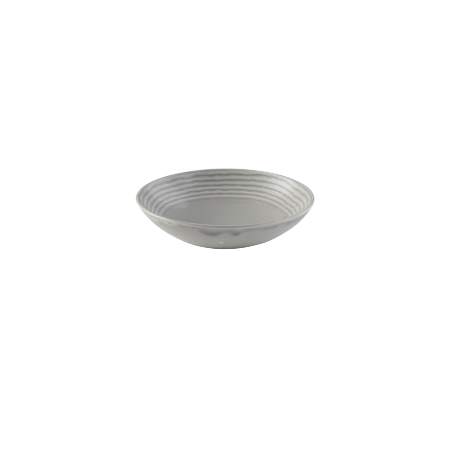 Dudson Harvest Norse Vitrified Porcelain Grey Round Coupe Bowl 18.2cm 42.6cl 15oz Pack of 12