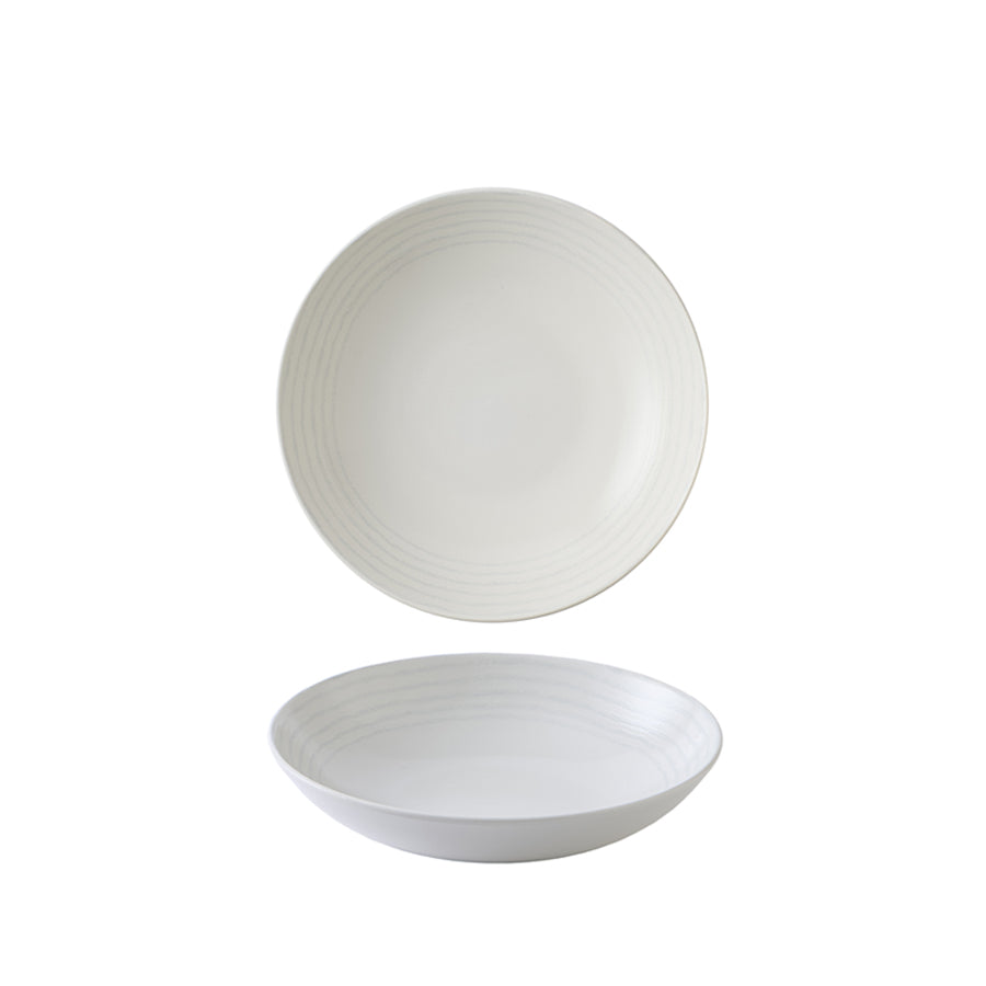 Dudson Harvest Vitrified Porcelain Norse White Round Coupe Bowl 18.4cm Pack of 12