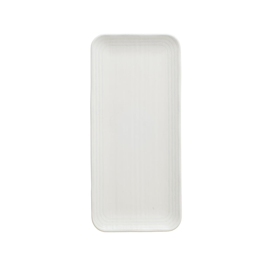 Dudson Harvest Vitrified Porcelain Norse White Rectangular Coupe Platter 35x15.8cm Pack of 6