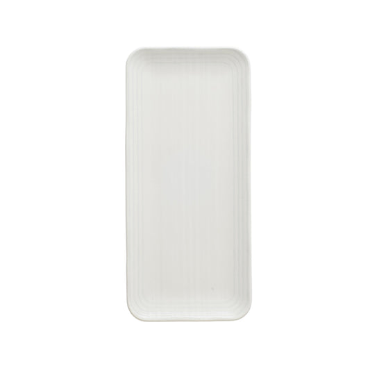 Dudson Harvest Vitrified Porcelain Norse White Rectangular Coupe Platter 35x15.8cm Pack of 6