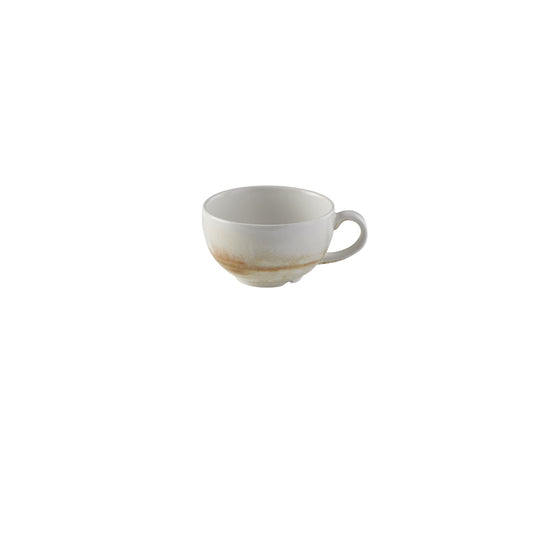 Dudson Finca Vitrified Porcelain Sandstone Cappucino Cup 22.7cl 8oz Pack of 12