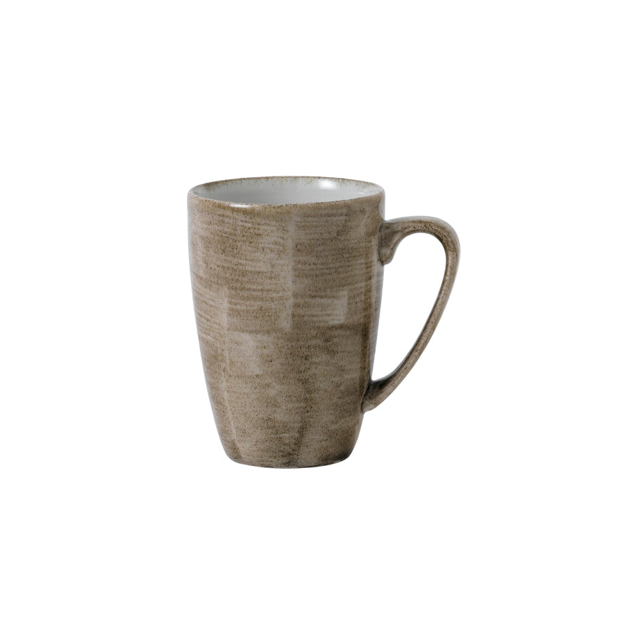 Churchill Stonecast Patina Vitrified Porcelain Antique Taupe Mug 34.4cl Pack of 12