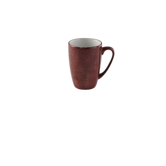 Churchill Stonecast Patina Vitrified Porcelain Red Rust Mug 34cl 12oz Pack of 12