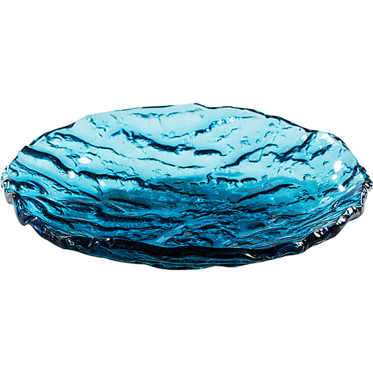 Pordamsa Mar Glass Blue Round Bowl 24cm 250ml Pack of 2