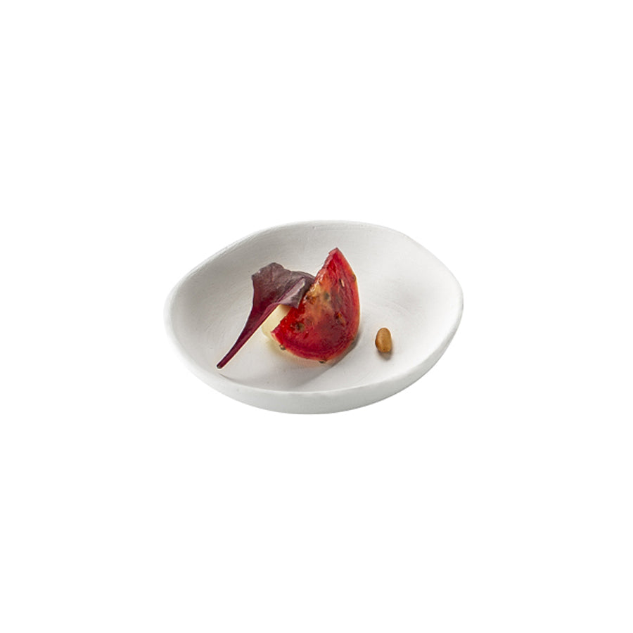 Pordamsa Gastro Porcelain Matte White Round Bowl 9cm 50ml Pack of 6