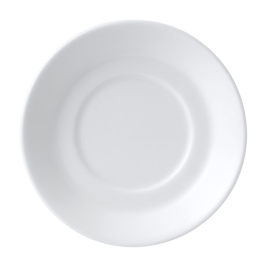 Wedgwood Connaught Bone China White Round Delphi Saucer 14cm Pack of 4