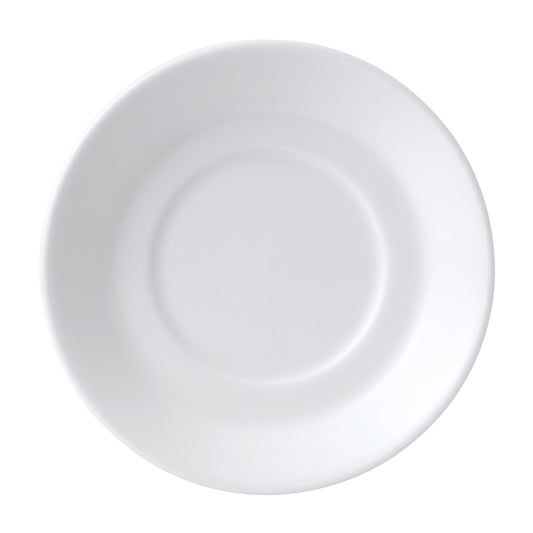 Wedgwood Connaught Bone China White Round Delphi Saucer 14cm Pack of 4