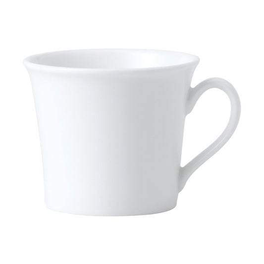 Wedgwood Connaught Bone China White Delphi Coffee Cup 8cl 3oz Pack of 4