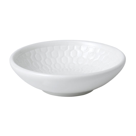 Wedgwood Gio Bone China White Round Dish 8cm Pack of 4