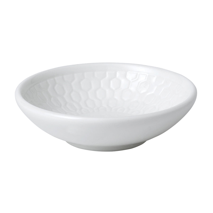 Wedgwood Gio Bone China White Round Dish 6.5cm Pack of 4