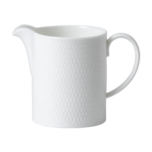 Wedgwood Gio Bone China White Cream Jug 32.5cl