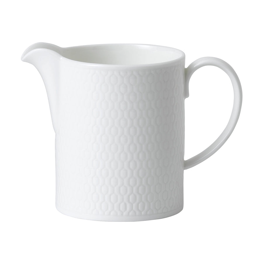 Wedgwood Gio Bone China White Cream Jug 15cl