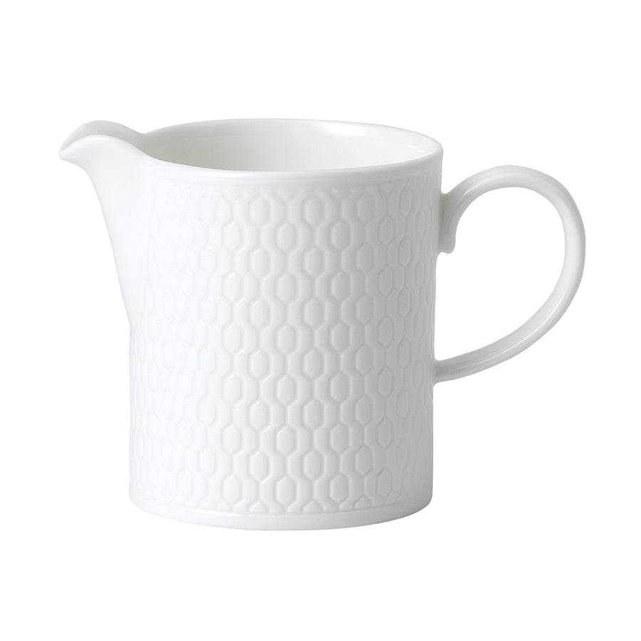 Wedgwood Gio Bone China White Cream Jug 7cl