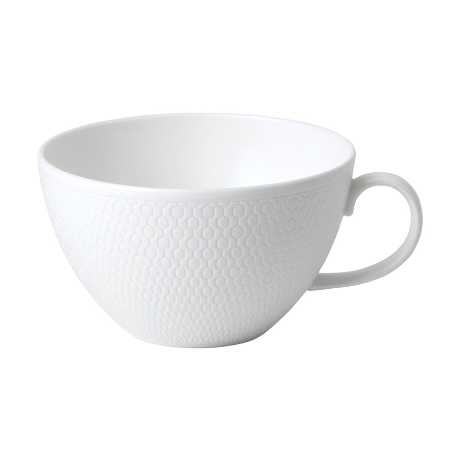 Wedgwood Gio Bone China White Teacup 26cl Pack of 4