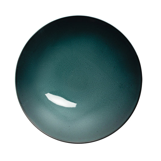 Astera Javiel Vitrified Porcelain Sea Green Round Coupe Bowl 25cm Pack of 6