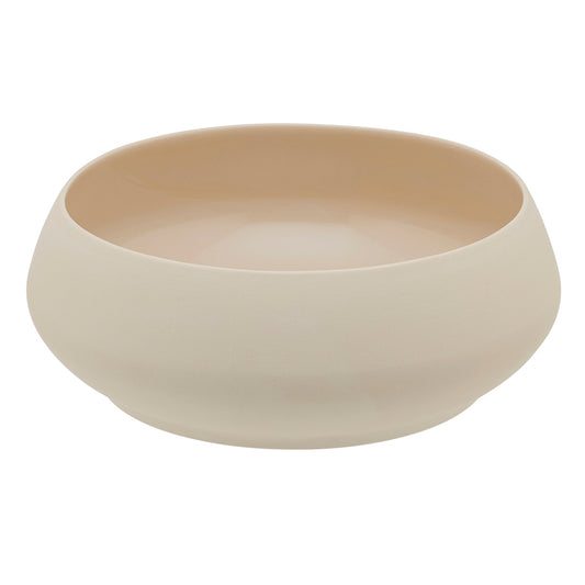 Guy Degrenne Bahia Stoneware Beige Dune Round Bowl 28cm 4 Litre