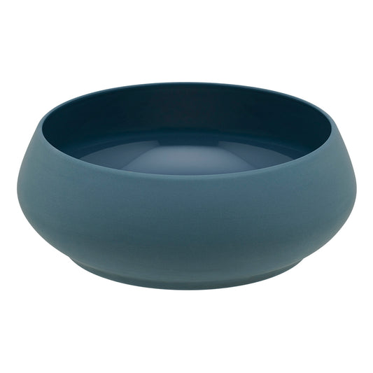 Guy Degrenne Bahia Stoneware Blue Stone Round Bowl 28cm 4 Litre