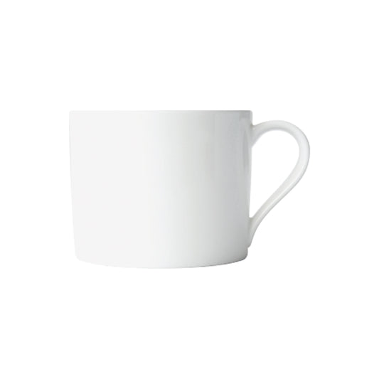 Nikko Flash Bone China White Round Straight Teacup 24cl 8.4oz Pack of 6