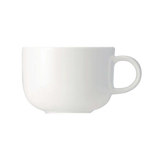 Nikko Flash Bone China White Round Cappuccino Cup 25cl 8.45oz Pack of 6