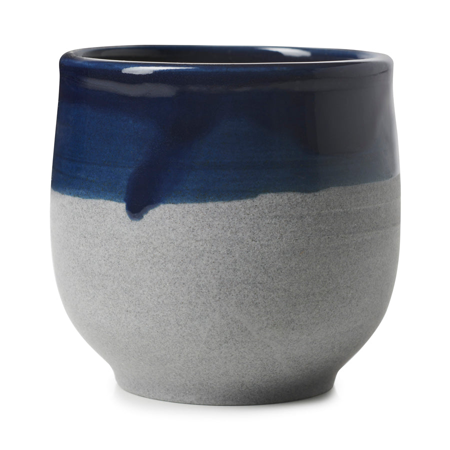 Revol No.W Ceramic Indigo Blue Round Cup 6.2x6cm 8cl Pack of 6