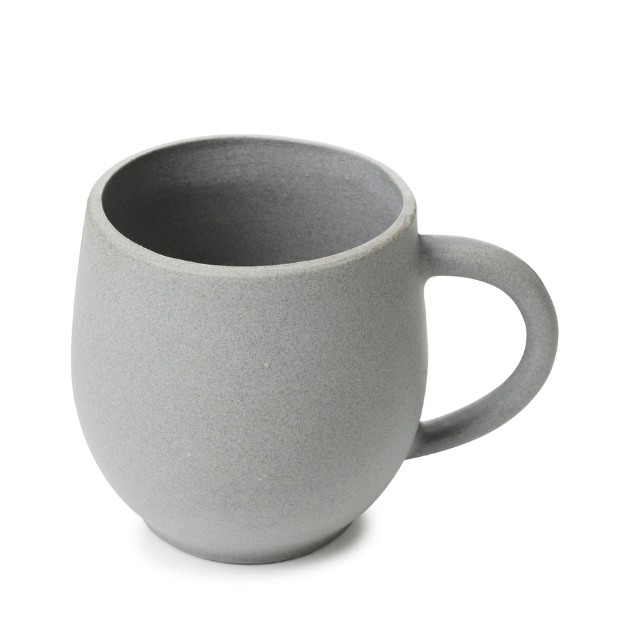 Revol No.W Ceramic Grey Recyclay Round Mug 33cl Pack of 6