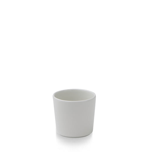 Churchill Nourish Vitrified Porcelain White Round Linear Chip Mug 8.7x8.2cm 10.6oz Pack of 12