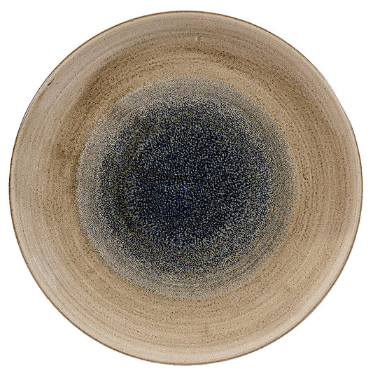 Churchill Stonecast Aqueous Vitrified Porcelain Bayou Round Coupe Plate 26cm Pack of 12