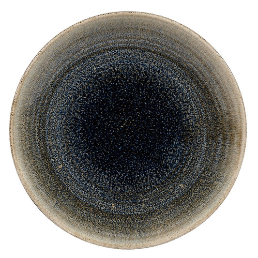 Churchill Stonecast Aqueous Vitrified Porcelain Bayou Round Coupe Plate 16.5cm Pack of 12