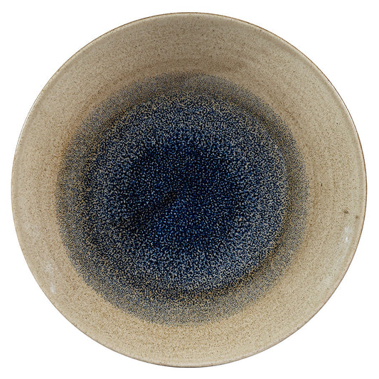 Churchill Stonecast Aqueous Vitrified Porcelain Bayou Round Deep Coupe Plate 22.50cm Pack of 12