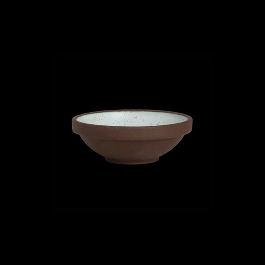 Maham Studio Spice Stoneware Sea Salt Round Bowl 6cm 5cl Pack of 12