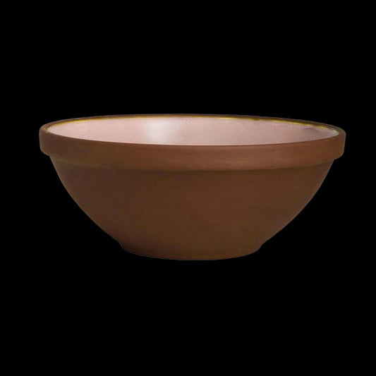 Maham Studio Spice Stoneware Peppercorn Pink Round Bowl 15.25cm 51cl Pack of 12