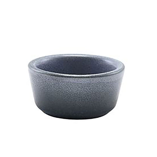 GenWare Forge Graphite Stoneware Ramekin 1.5oz/45ml Pack of 12