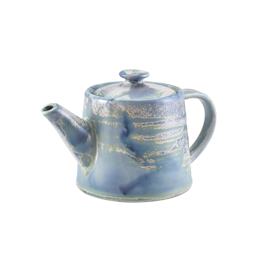 Genware Terra Vitrified Porcelain Seafoam Teapot 50cl 17.6oz Pack of 6