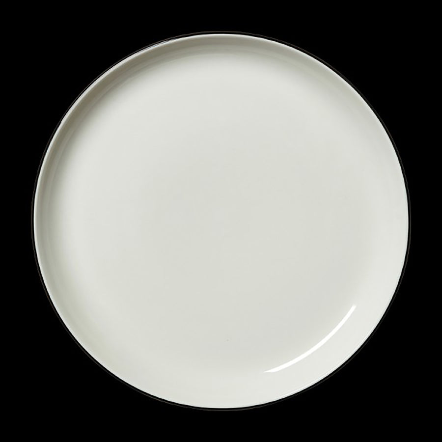 Steelite Asteria Vitrified Porcelain Nordic White Coupe Plate 25.5cm Pack of 12