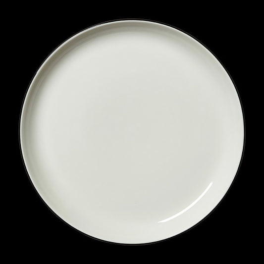 Steelite Asteria Vitrified Porcelain Nordic White Coupe Plate 25.5cm Pack of 12