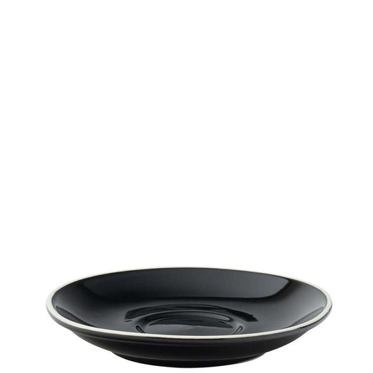 Utopia Barista Black Saucer 5.5in 14cm Pack of 12